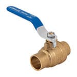 Válvula de esfera, de latón, soldable, 3/4', alta presión ESSO-3/4X