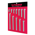 Exhibidor Fiero con tornillos tipo máquina, 3/8' EXF-TORM-3/8