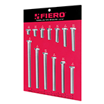 Exhibidor Fiero con tornillos tipo máquina, 5/16' EXF-TORM-5/16