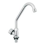 Llave individual para fregadero, ABS, cuello corto, Basic FP-312