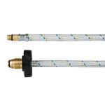 [49513] Manguera pigtail, aluminio, 7/16' x 7/8', 55 cm, Foset FPIG-55