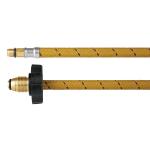 [49512] Manguera pigtail, vinilo, 7/16' x 7/8', 55 cm, Foset FPIG-55V