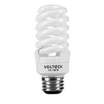 Lámpara espiral mini T2 15 W luz neutra en blíster, Volteck FS-15EM