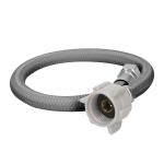 [45505] Manguera WC, vinilo, 3/8'x7/8', 50 cm, conector plástico FWC-P50VL