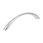 Jaladera de 96mm estilo 'Arco' acabado níquel satinado JAL-0211