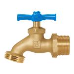 Llave para manguera, de latón, 180 g, entrada 3/4', Foset LLJ-180