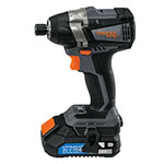 Destornillador de impacto inalámbrico 1/4', 20V,sin carbones MAX-20D