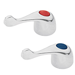 Juego de 2 manerales metálicos tipo palanca p/lavabo, Basic MM-700