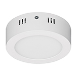 Luminario blanco de LED 6 W redondo tipo plafón luz de día PLA-203L