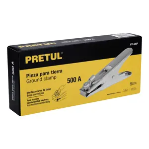 [24235] Pinza para tierra de 500 A, Pretul PTI-500P