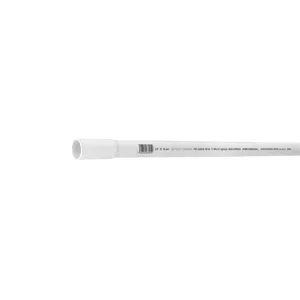 [40082] Tubo de 3 m de PVC de 3/4' hidráulico RD 26, Foset PVC-102