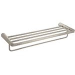 [45225] Repisa de latón portatoalla en acabado satín, Foset Riviera RIA-78N