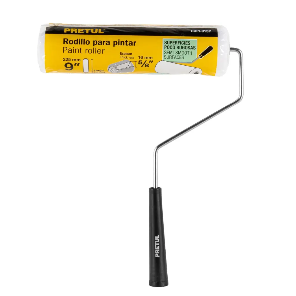 [28034] Rodillo para pintar,9 x 5/8',superficies poco rugosas,Pretul ROPI-915P