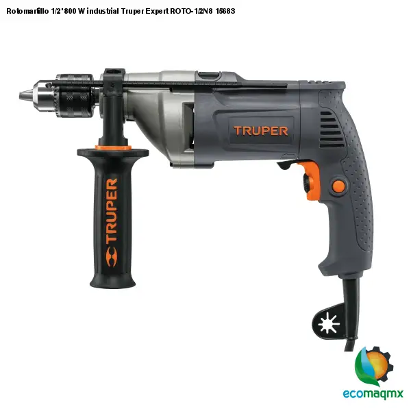 Rotomartillo 1/2' 800 W, industrial, Truper ROTO-1/2N8
