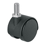 Rodaja tipo yoyo de 40 mm con espiga roscada, Fiero ROY-40ER