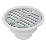 Resumidero polipropileno, redondo, modelo 'A', 3-3/4', Basic RS-502