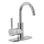 Monomando corto para lavabo, cromo, Foset Tubig TBM-45