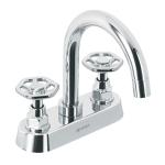 Mezcladora p/lavabo, bar, manerales redondos, cromo, Tubig TBM-61