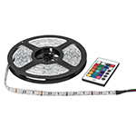 Tira LED 5 m 40 W para interior y exterior multicolor RGB TIR-010L