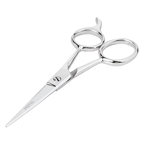 Tijera 5-1/2' acero inox con gancho para estilista, Pretul TP-8419-5-1/2