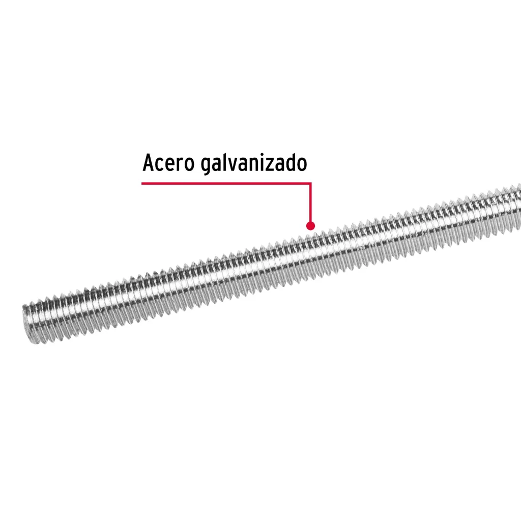Varilla roscada de 1 m x 5/8', Fiero VARO-5/8