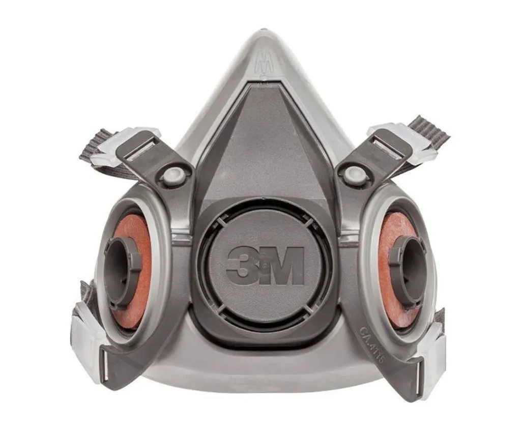 RESPIRADOR S-6200 MEDIA CARA MED  3M 