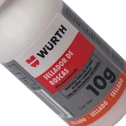 Sellador de roscas rojo 10gr Wurth