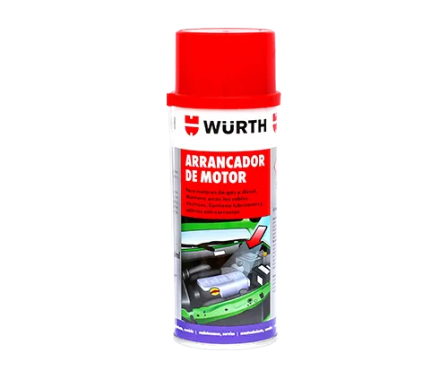 Arrancador para motor 400ml Wurth 0089099100