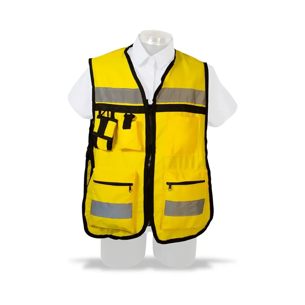 CHALECO GABARDINA AMARILLO 