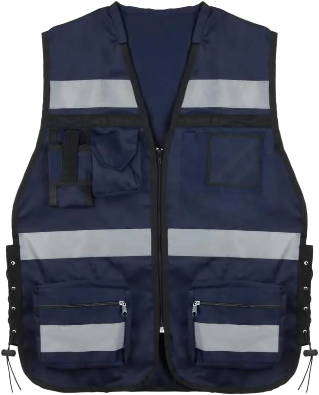 CHALECO GABARDINA AZUL MARINO