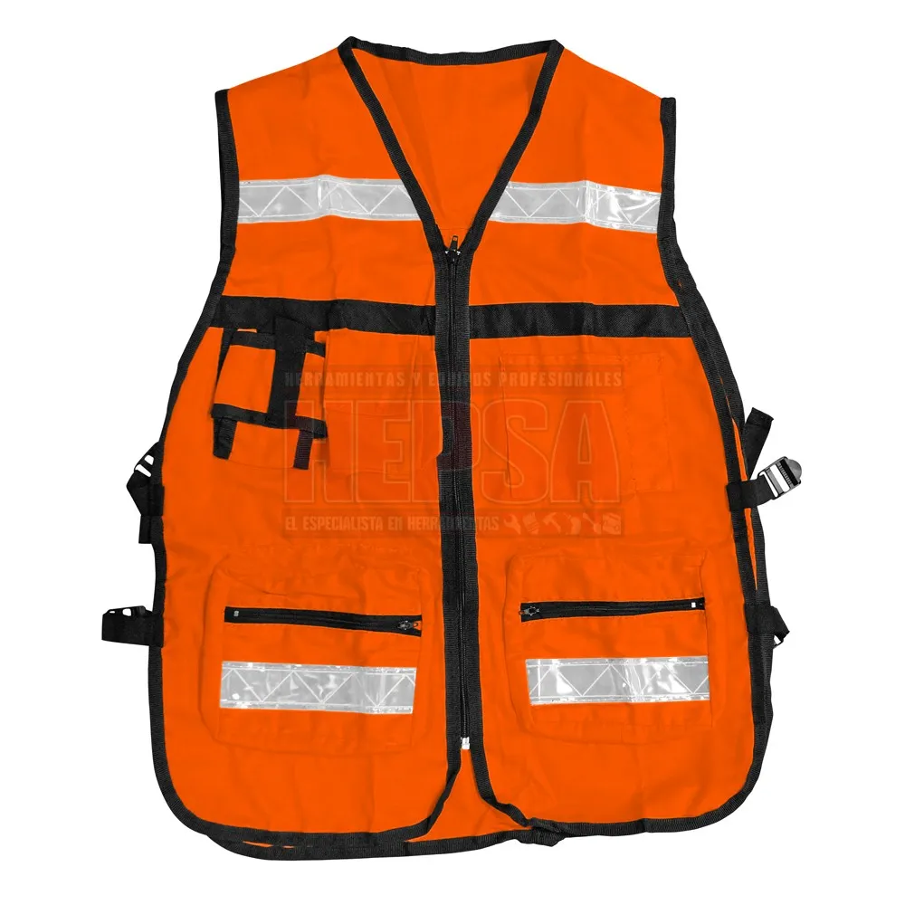 CHALECO GABARDINA NARANJA 