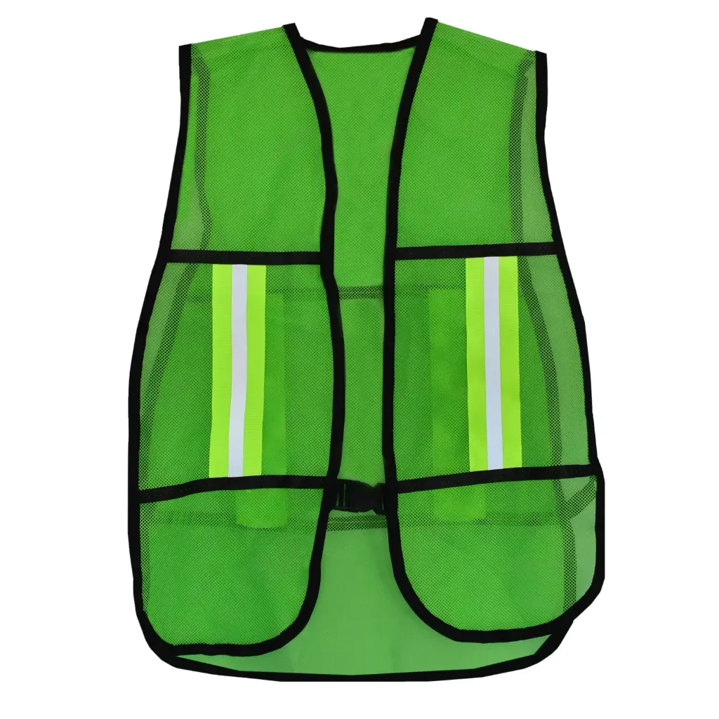 CHALECO VERDE DE MALLA