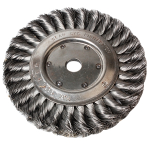 CARDA CIRCULAR 4" TRENZADO ENT 5/8"