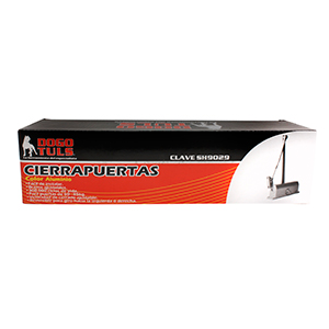 CIERRAPUERTAS 60 A 80 KG ALUMINIO REFORZ