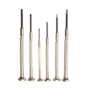 JGO DESARMADORES TIPO JOYERO METAL 6PZ