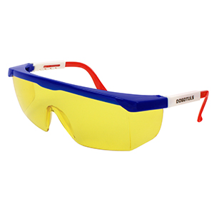 LENTE DE SEGURIDAD AMARILLO 3COLORES