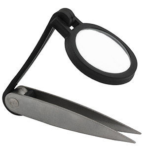 LUPA CON PINZA 28MM 5X