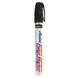 MARCADOR VALVULA NEGRO 96823 LACO MARKAL