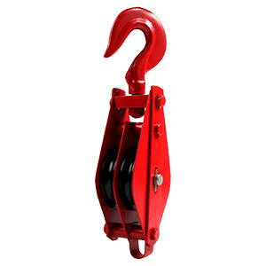 POLEA GARRUCHA DOBLE 5"1.5T GIRATORIA
