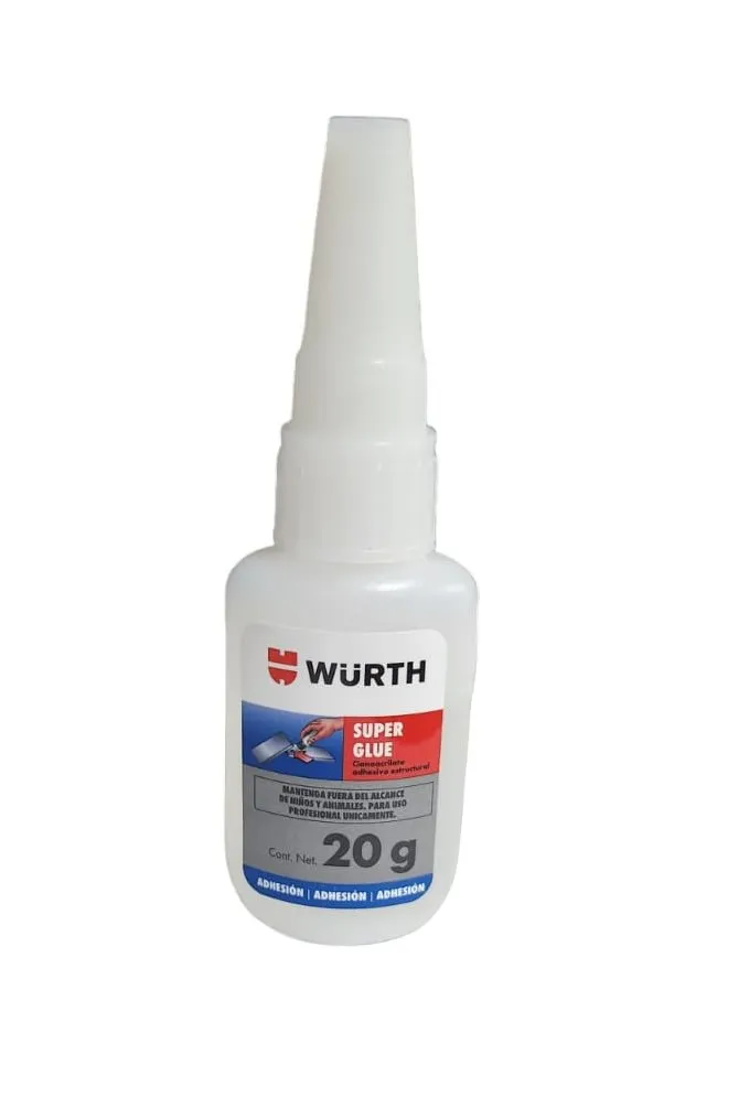 ADHESIVO SUPER  INSTANTANEO  20G Wurth