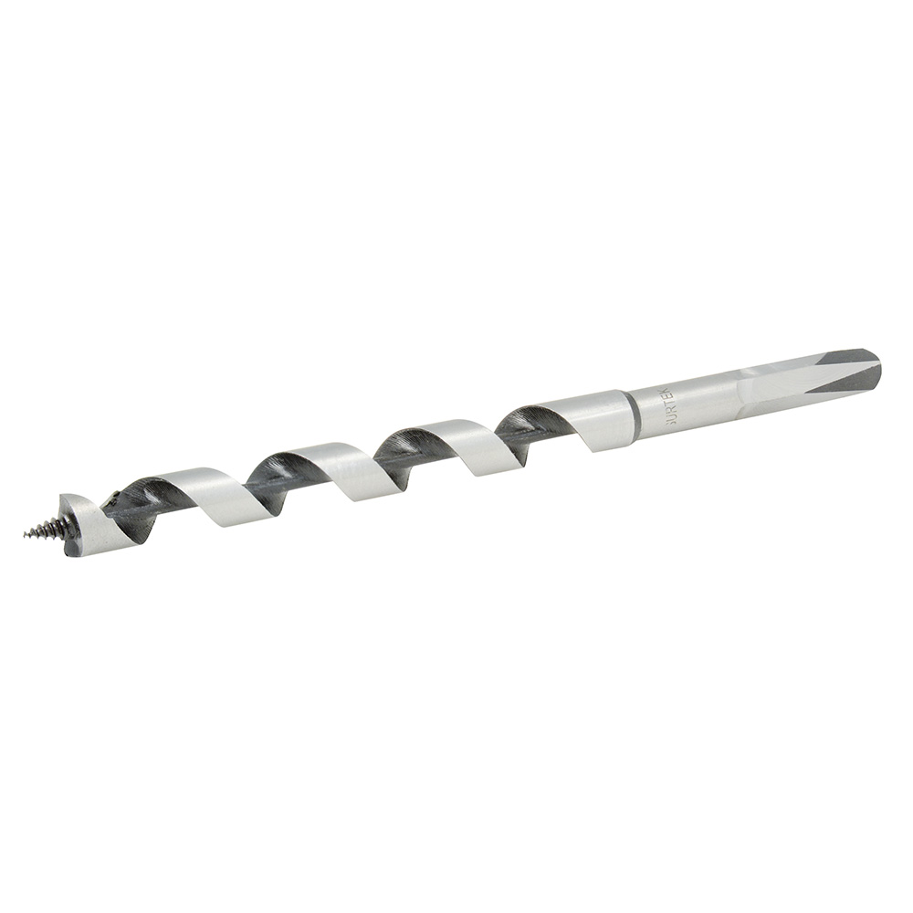 Broca para madera de acero al carbono tipo gusano 9/16" zanco 2 en 1