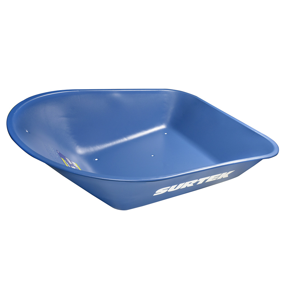 Concha para carretilla herraje tipo americano 4 Ft3, azul marino