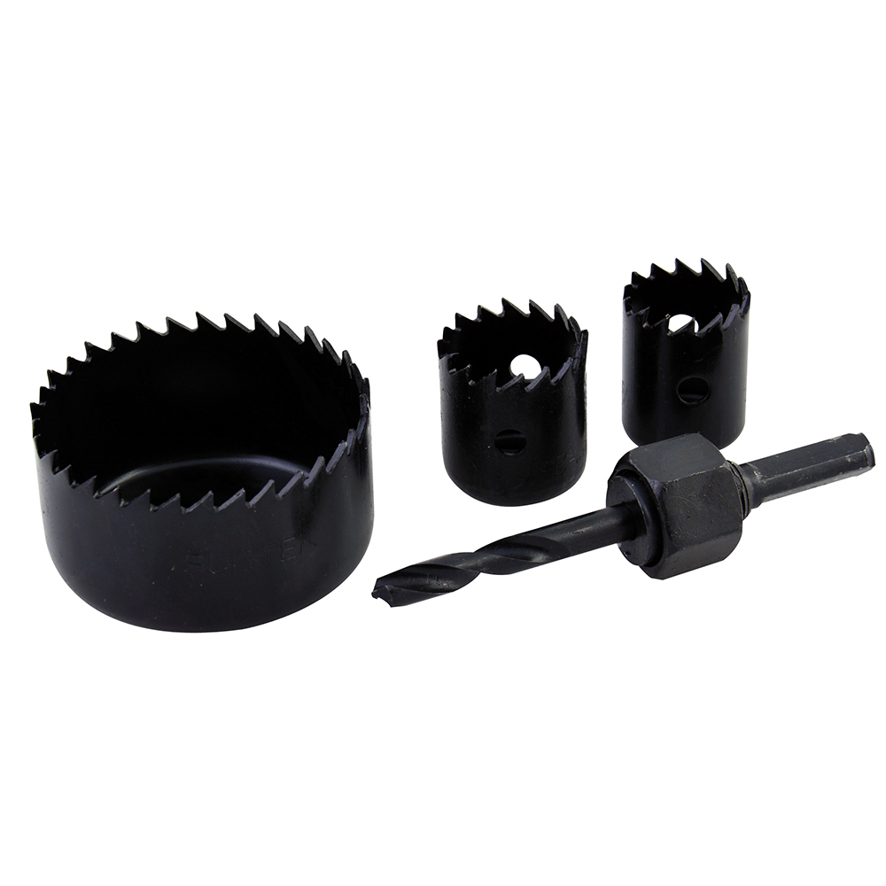Juego de sierras cortacírculos, 4 piezas