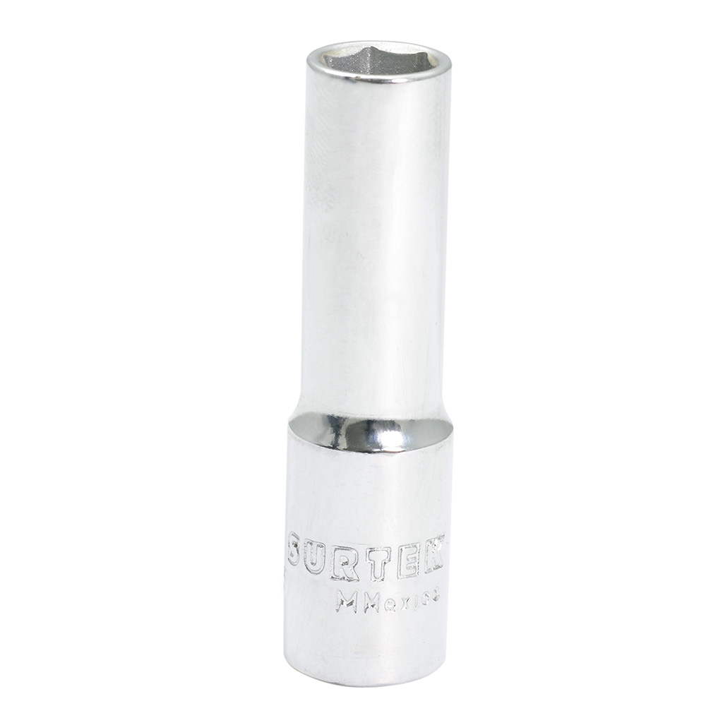 Dado largo métrico cuadro de 3/8", 6 puntas, 10mm
