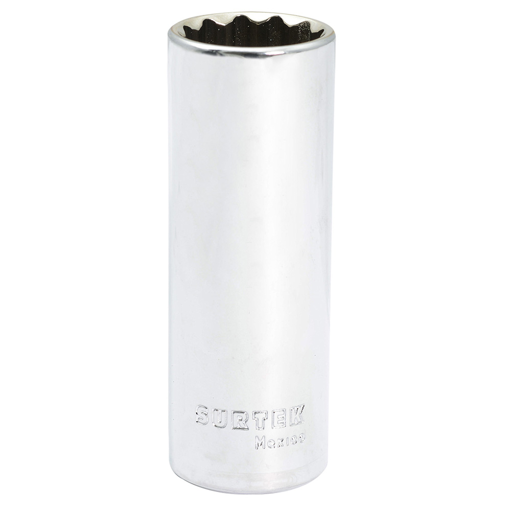 [F5830L] Dado largo en pulgadas cuadro de 1/2", 12 puntas, 15/16"