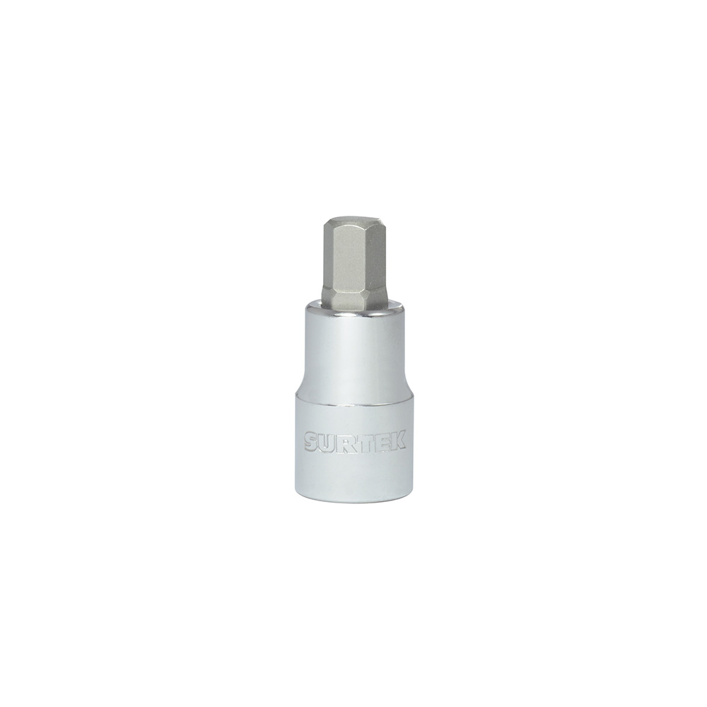 Dado con punta hexagonal en pulgadas cuadro de 1/2", 1/4"