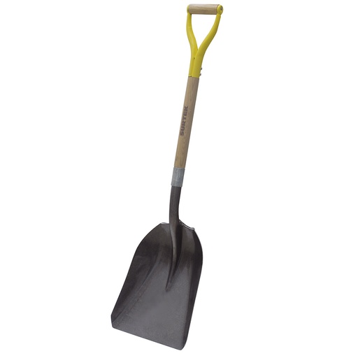 [130624] Pala con mango de madera con puño metálico "Y", tipo carbonera