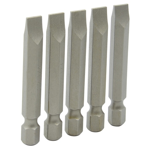 [PF523] Punta Plana para destornillador hexágono de 1/4", 3/16" x 2"
