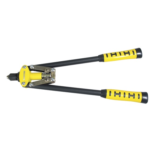 [112516] Remachadora tipo tijera de brazos largos con mango de neopreno