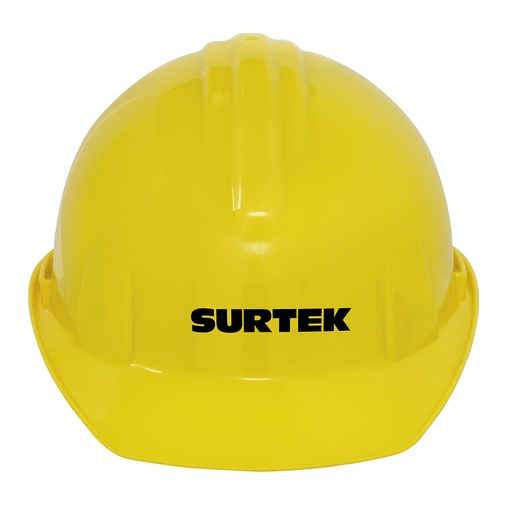 [137308] Casco de seguridad con ajuste de intervalos, color amarillo